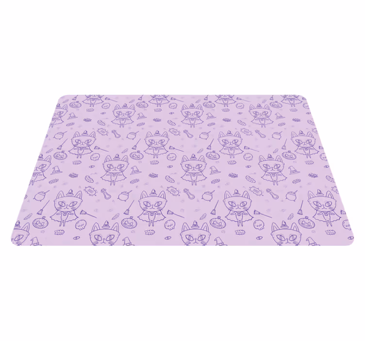 ランチョンマット 子供 かわいい猫のデザイン - TENSTICKERS