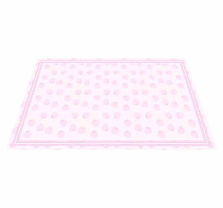 ランチョンマット 子供 イチゴ柄プレイエリア - TENSTICKERS