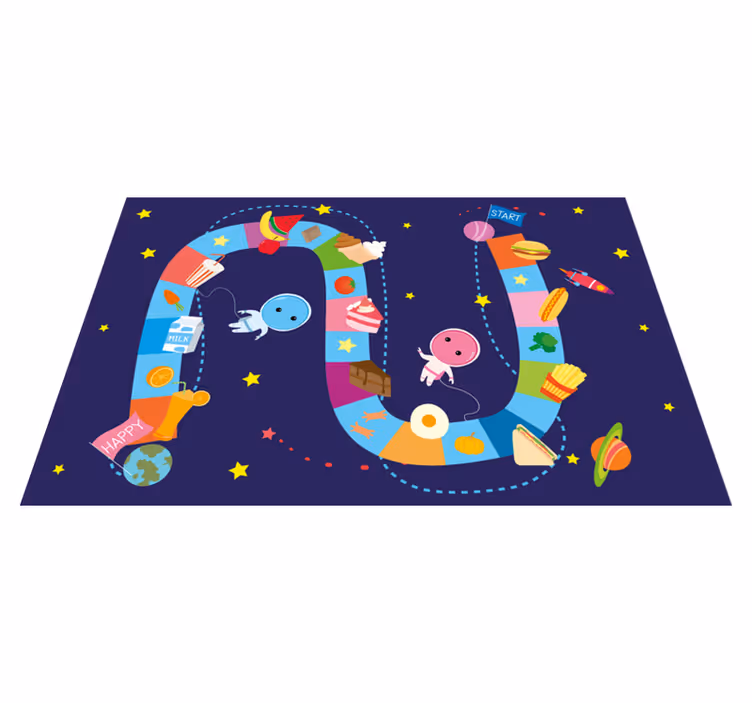 キッズスペースフードゲームキッズランチョンマット - TENSTICKERS