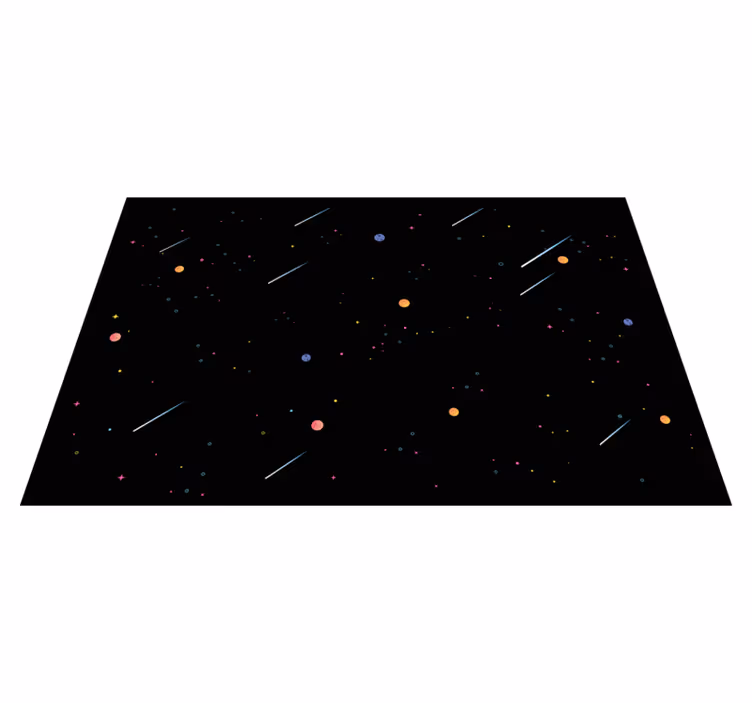 ランチョンマット 子供 宇宙テーマの子供用食事 - TENSTICKERS