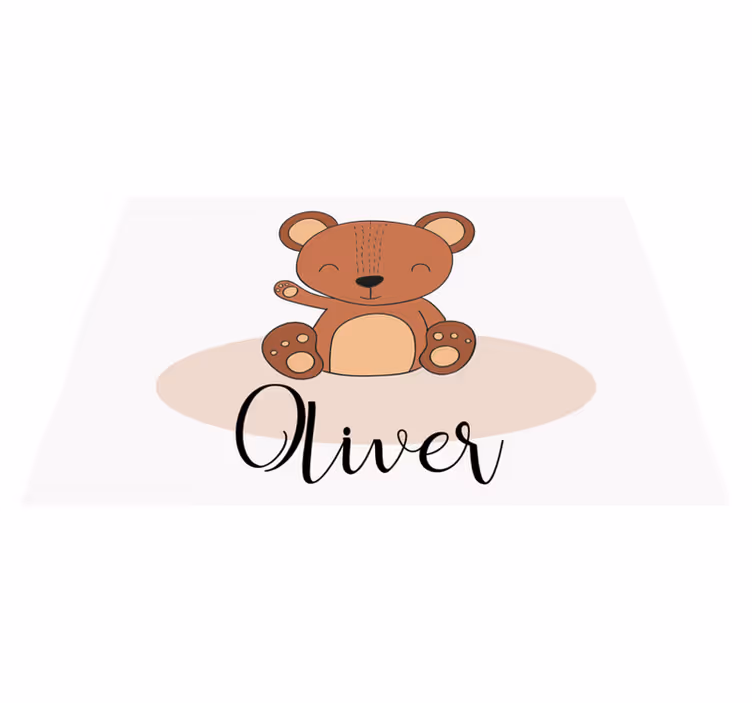 ランチョンマット 子供 かわいいクマキャラクター - TENSTICKERS