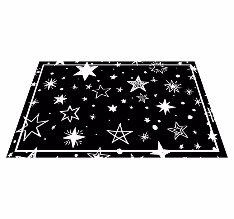 ランチョンマット 子供 星空の模様 - TENSTICKERS