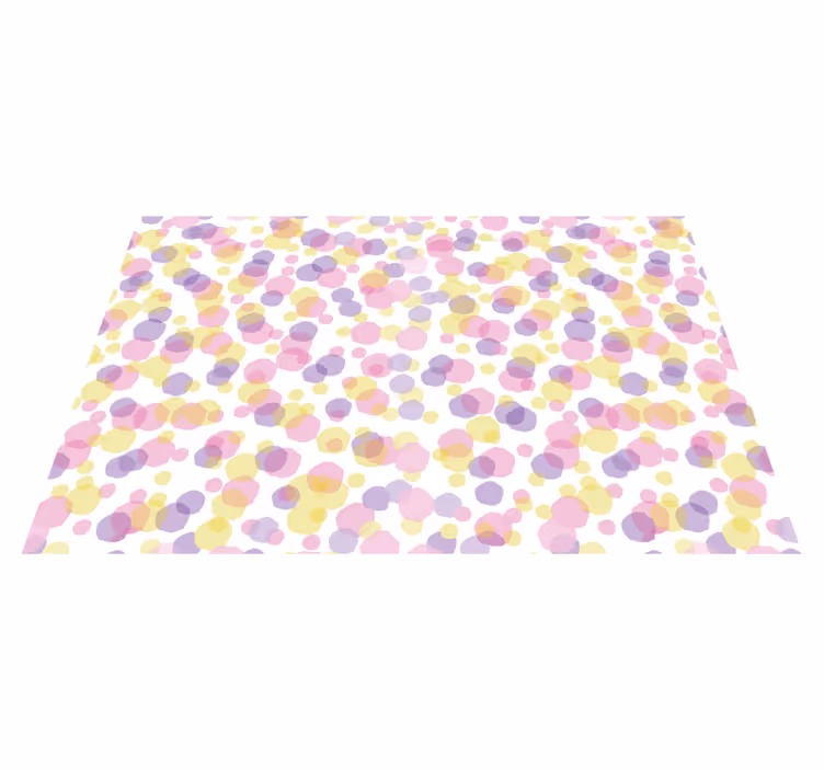 ランチョン マット 柄 カラフルな抽象模様 - TENSTICKERS