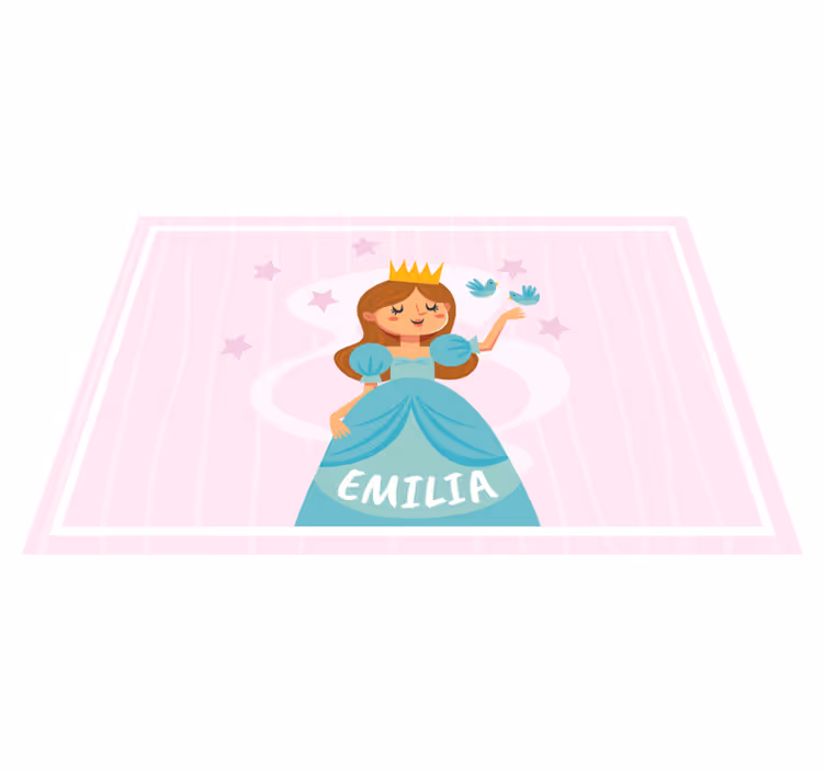 ランチョンマット 子供 プリンセスキャラクターイラスト - TENSTICKERS