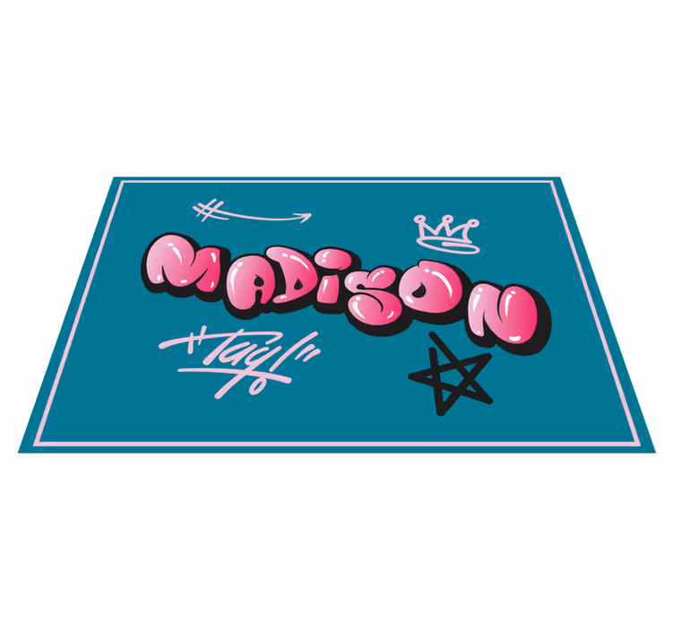 オリジナル ランチョンマット 名入れデザイン - TENSTICKERS