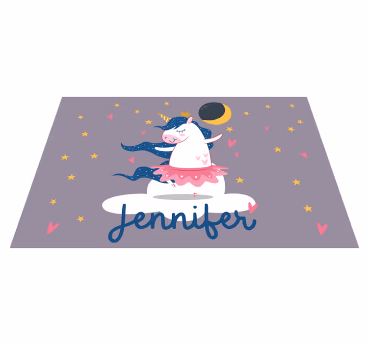 ランチョンマット 子供 ユニコーンダンシングナイト - TENSTICKERS