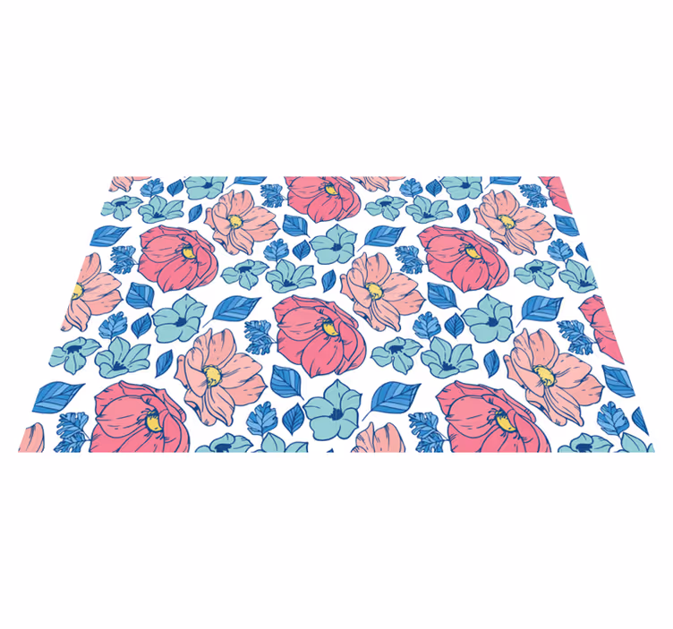 オリジナル ランチョンマット 植物アート - TENSTICKERS