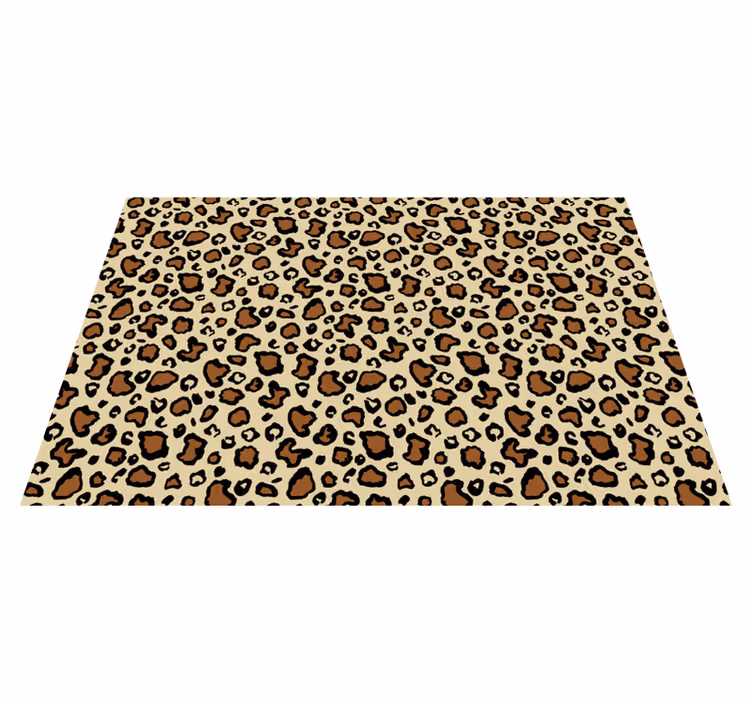 ランチョン マット 柄ヒョウ柄モチーフ - TENSTICKERS