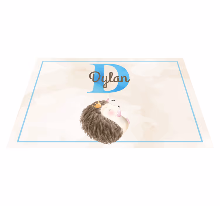 ランチョンマット 子供 かわいいハリネズミデザイン - TENSTICKERS