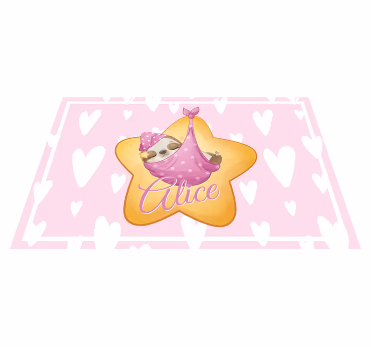 ランチョンマット 子供 スロースと星の中 - TENSTICKERS
