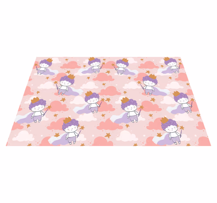 ランチョンマット 子供 可愛らしいアニメーションキャラクター - TENSTICKERS
