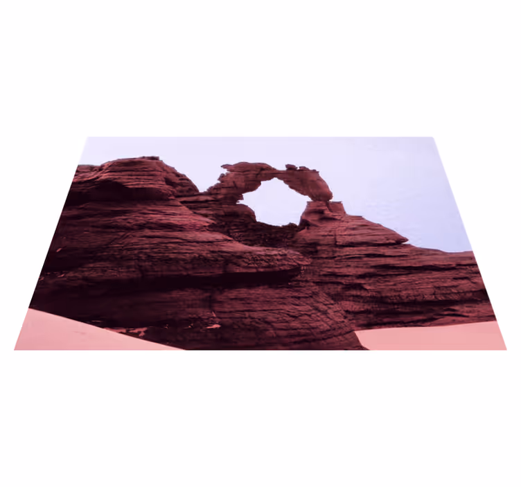 ランチョン マット 柄 景観岩石形成 - TENSTICKERS