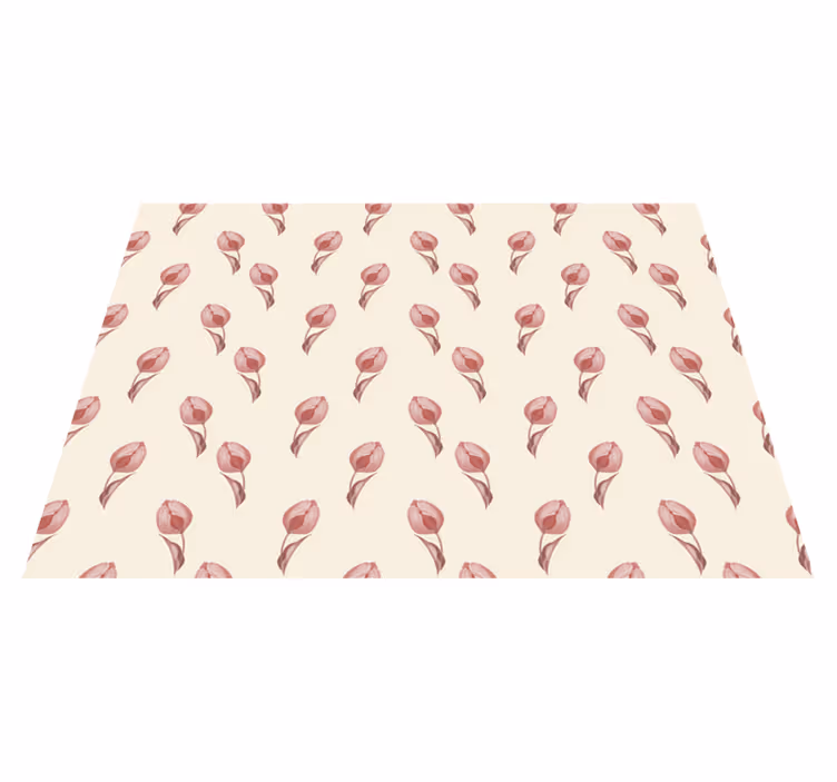 オリジナル ランチョンマット 繊細な花柄 - TENSTICKERS
