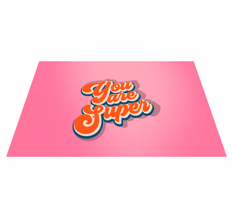 引用 ランチョンマット ポジティブアファメーションフレーズ - TENSTICKERS