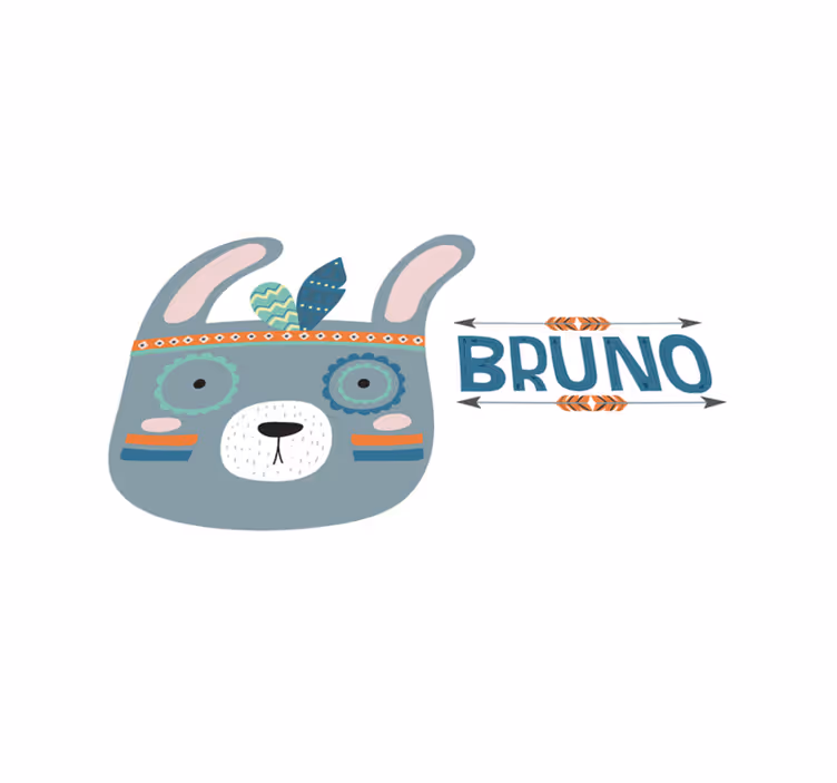 ランチョンマット 子供 可愛い動物の頭 - TENSTICKERS