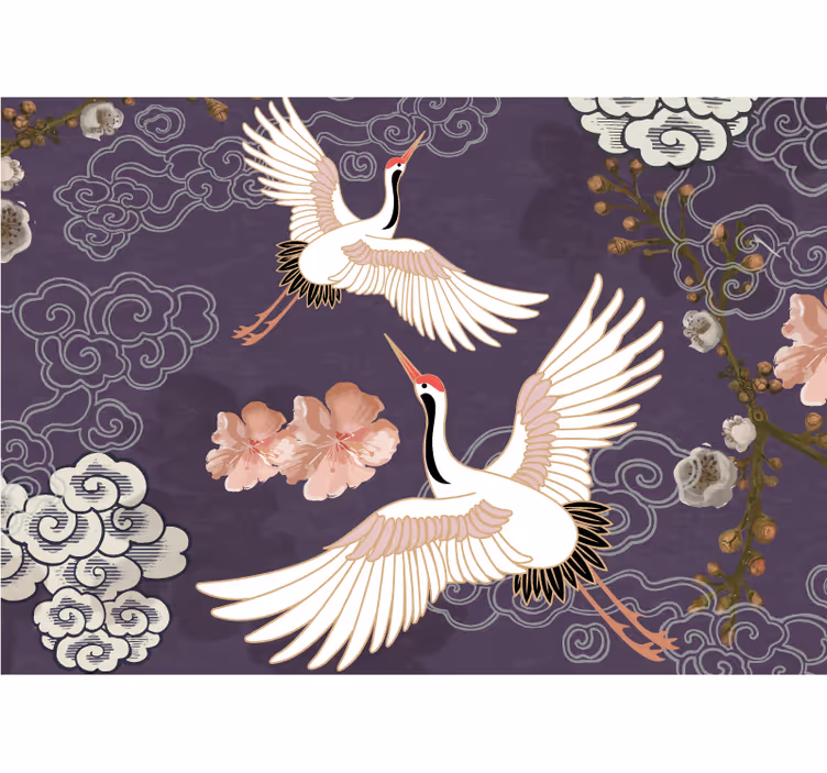 コウノトリの壁画 - TENSTICKERS