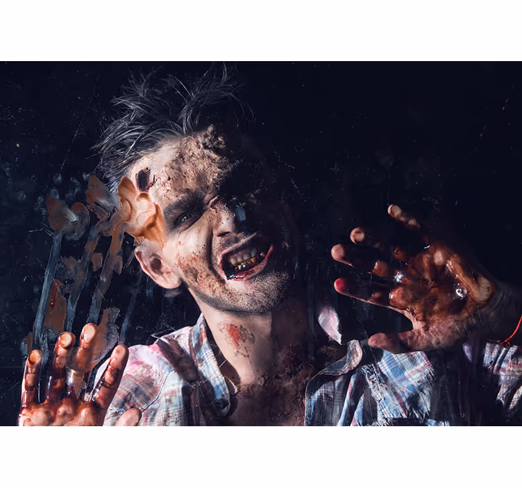 ハロウィーン 壁画 ゾンビホラーポートレート - TENSTICKERS