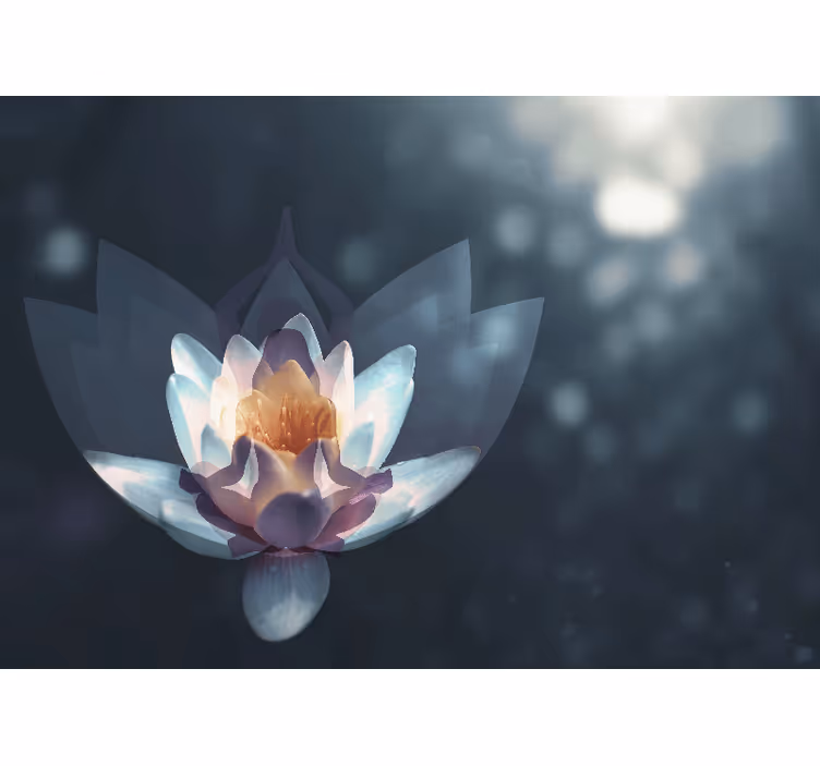 瞑想の背景は禅の壁の壁画をリラックスします - TENSTICKERS