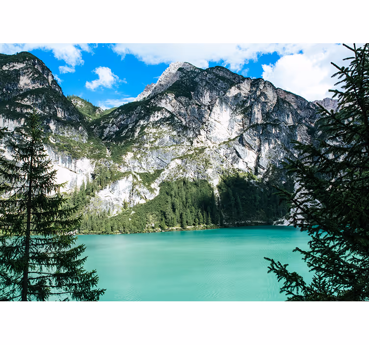 風景壁壁画大山のパノラマ - TENSTICKERS
