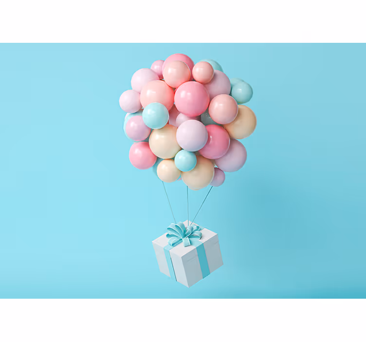 保育園 壁画 バルーンバンチ - TENSTICKERS