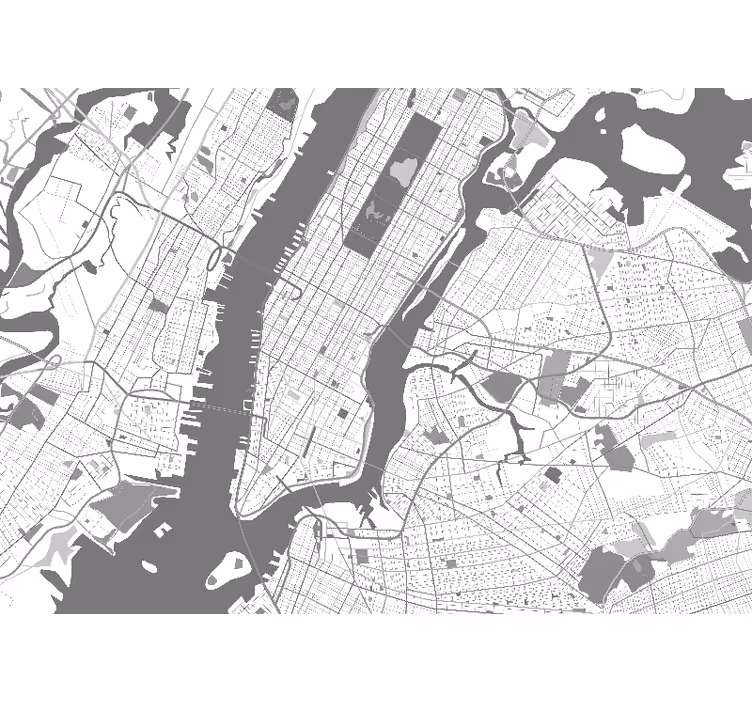 ニューヨーク市壁壁画の地図 - TENSTICKERS