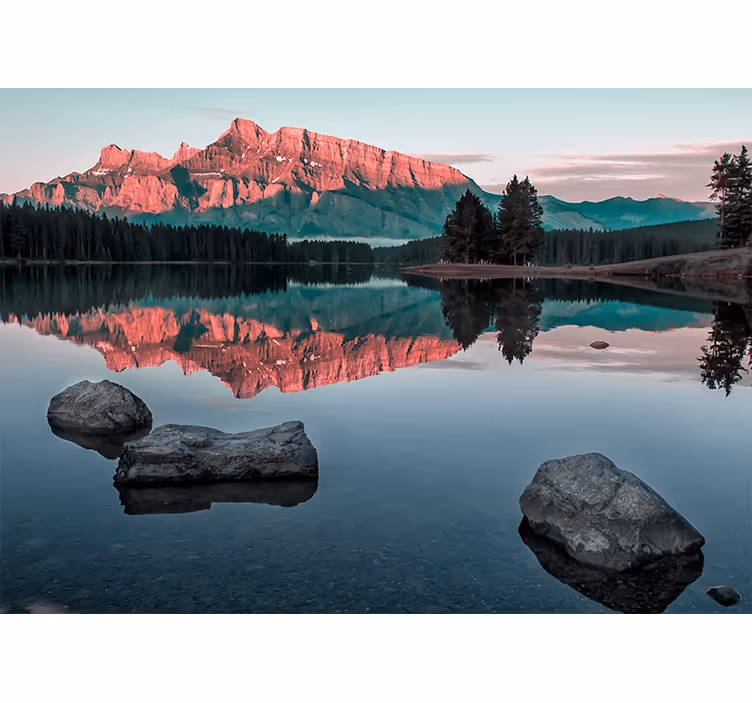 風景壁壁画山の響きの風景 - TENSTICKERS
