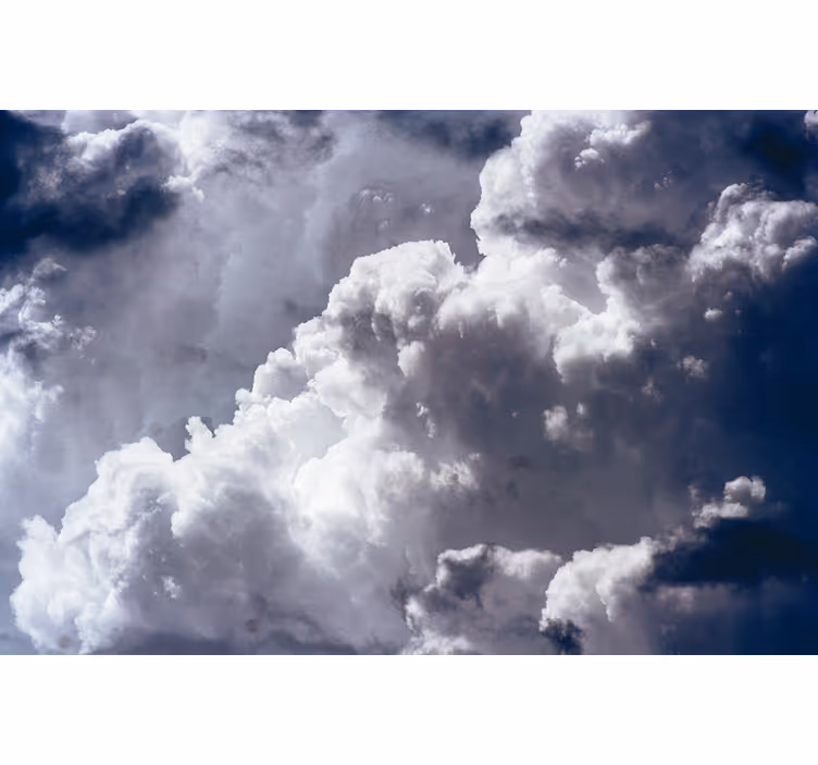 空 壁画 劇的な雲景 - TENSTICKERS