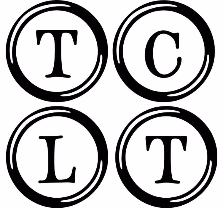 コースターカスタマイズイニシャルtclモノグラム - TENSTICKERS