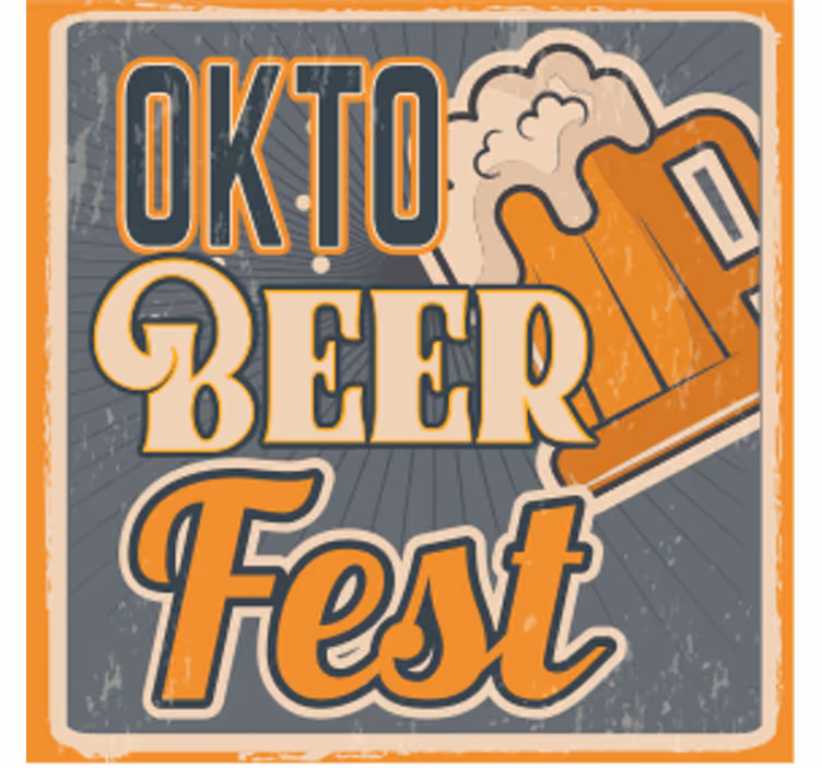 ビールマットオクトーバーフェストビール祭り - TENSTICKERS