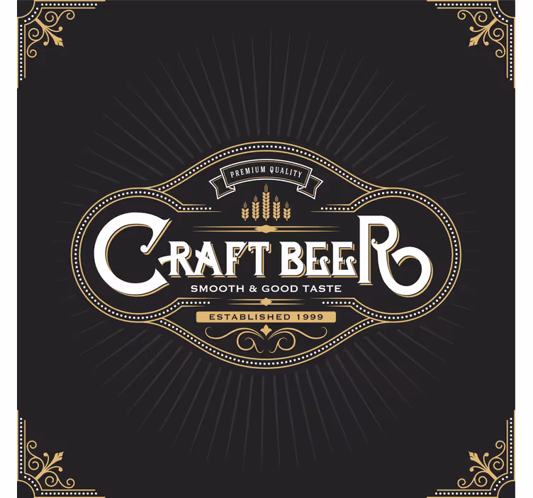 ビールマット高品質ビールラベル - TENSTICKERS