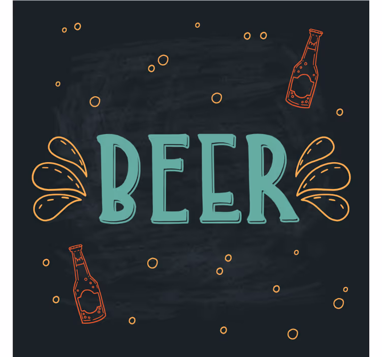 ビールマット遊び心満載の醸造コンセプト - TENSTICKERS
