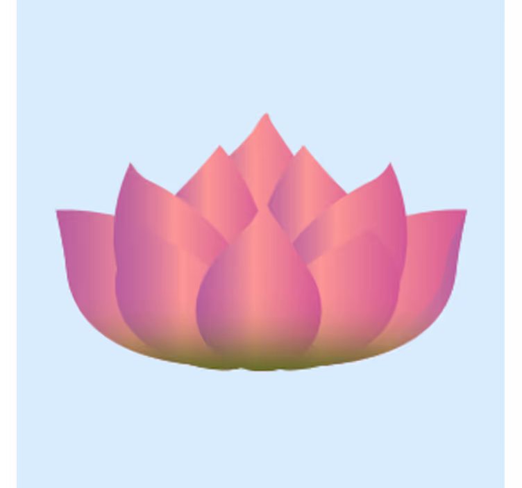 コースター フリーク 蓮の花が咲く - TENSTICKERS