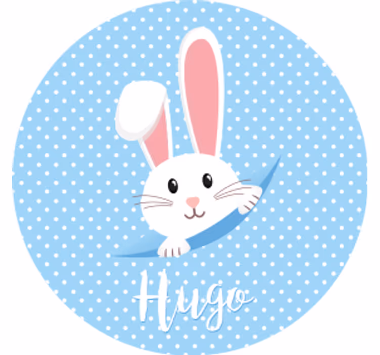 コースター 結婚式 かわいいウサギデザイン - TENSTICKERS