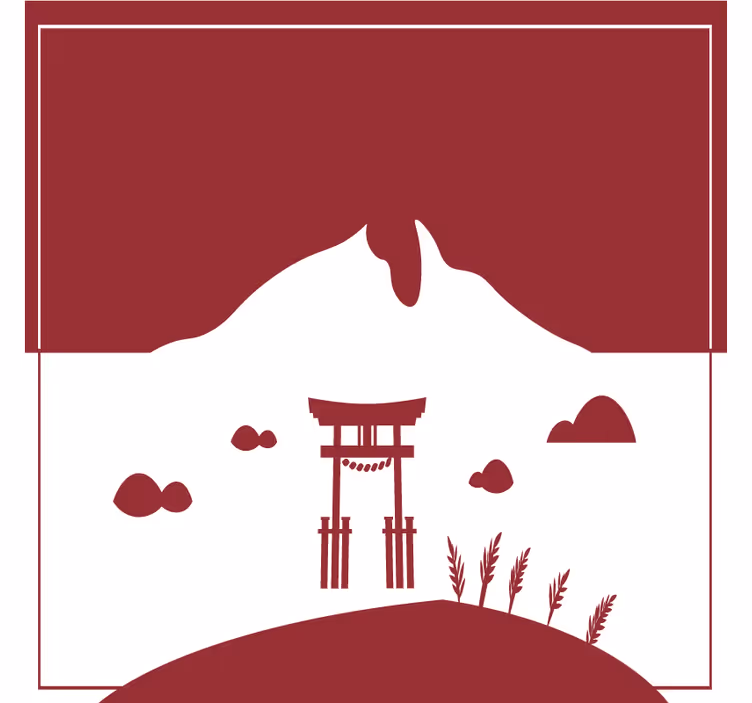 コースター フリーク 鳥居の山 - TENSTICKERS