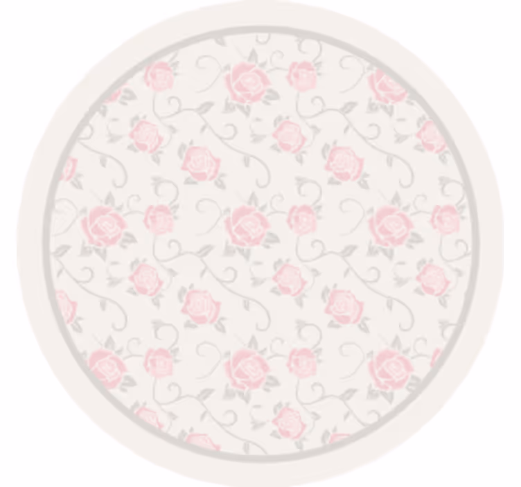 ビンテージ コースター ヴィンテージフローラルパターン - TENSTICKERS
