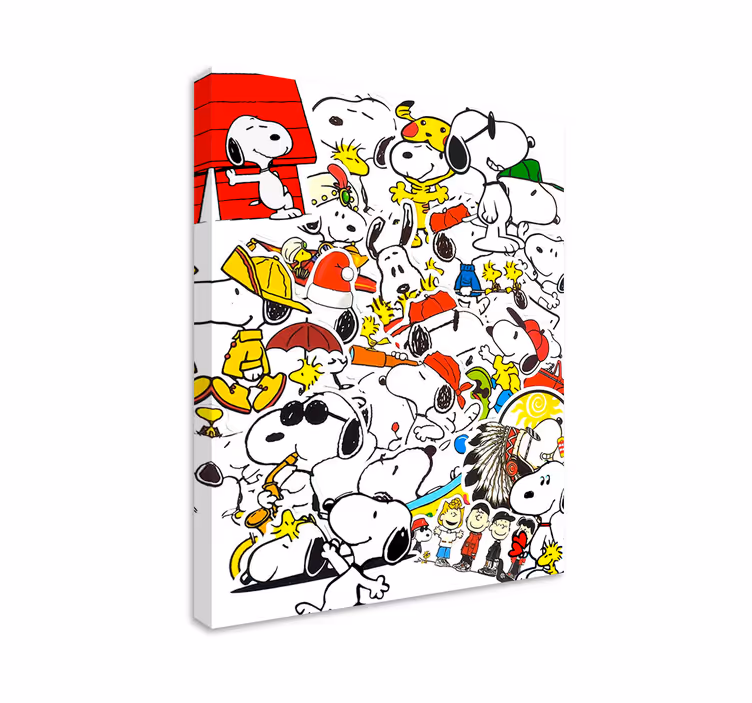 その他のテーブル アニメ犬の冒険 - TENSTICKERS