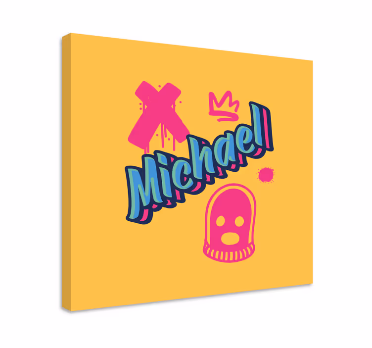 キャンバスabcと文字太字の表現 - TENSTICKERS