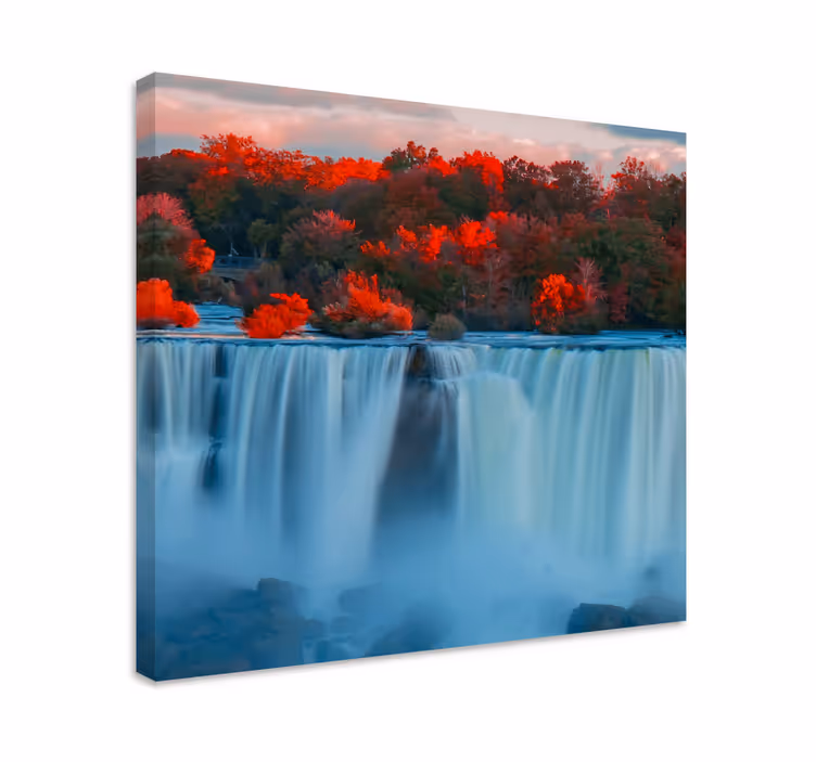 キャンバス 風景 グランドカスケードの視点 - TENSTICKERS