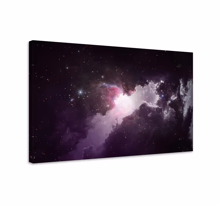 キャンバス 風景 宇宙の星雲シーン - TENSTICKERS