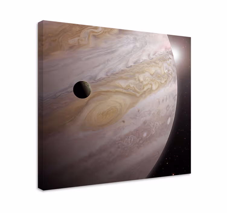 キャンバス 恐竜 木星の宇宙の舞踏 - TENSTICKERS