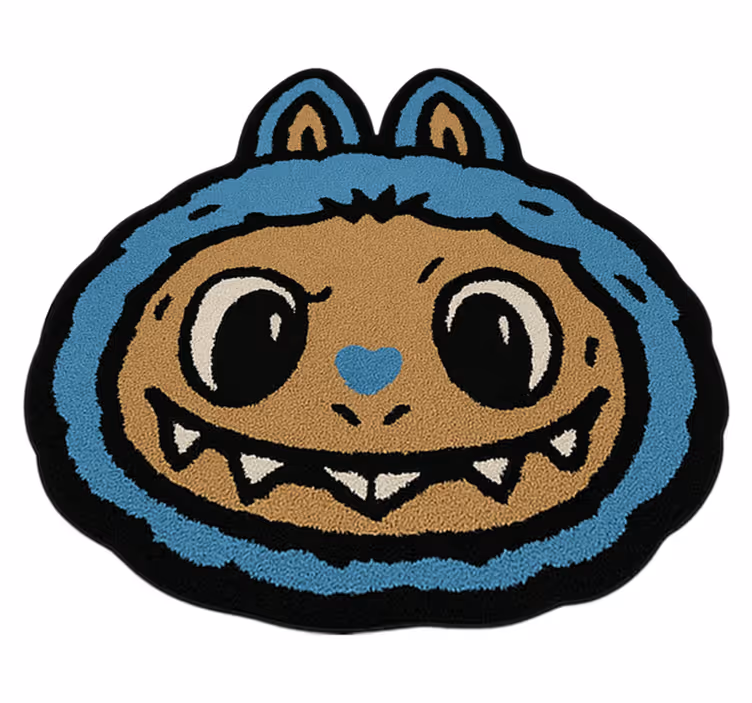 壁画 モアチルドレン ブルーラブブデザイン - TENSTICKERS