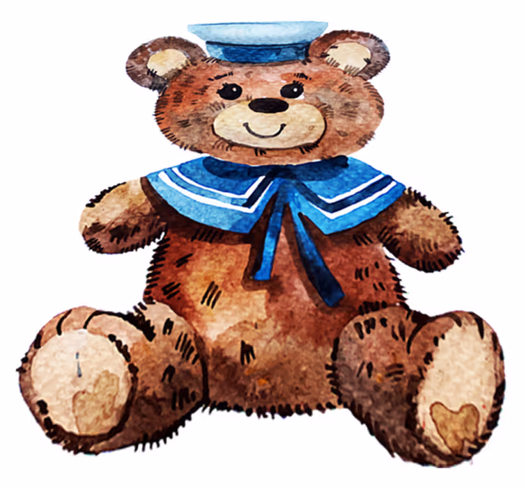 動物 ビニールマット セーラークマキャラクター - TENSTICKERS