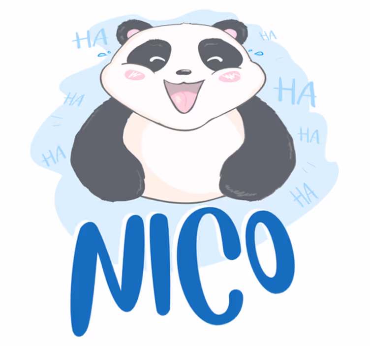 動物 ビニールマット 赤ちゃんパンダ 名前に驚く - TENSTICKERS