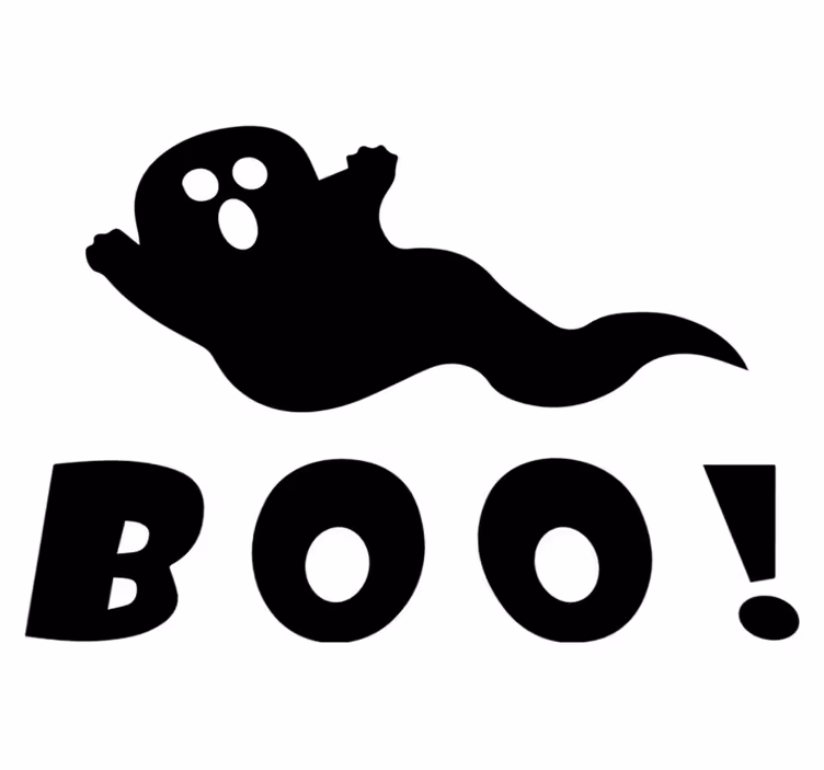 ハロウイン壁画おばけのびっくりディスプレイ - TENSTICKERS