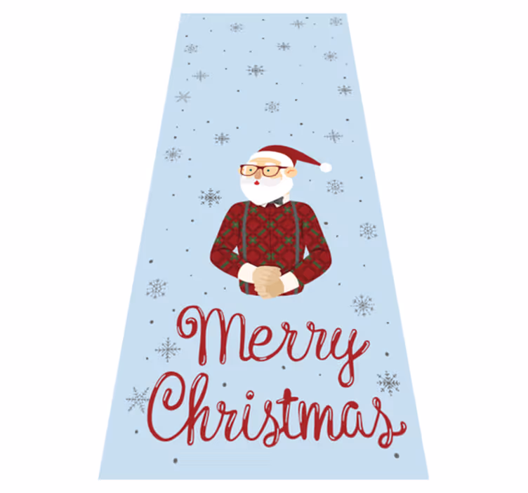 クリスマスの壁画おしゃれなヒップスターのクリスマス - TENSTICKERS