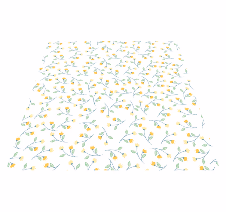 花と植物の壁画春のスタイル - TENSTICKERS