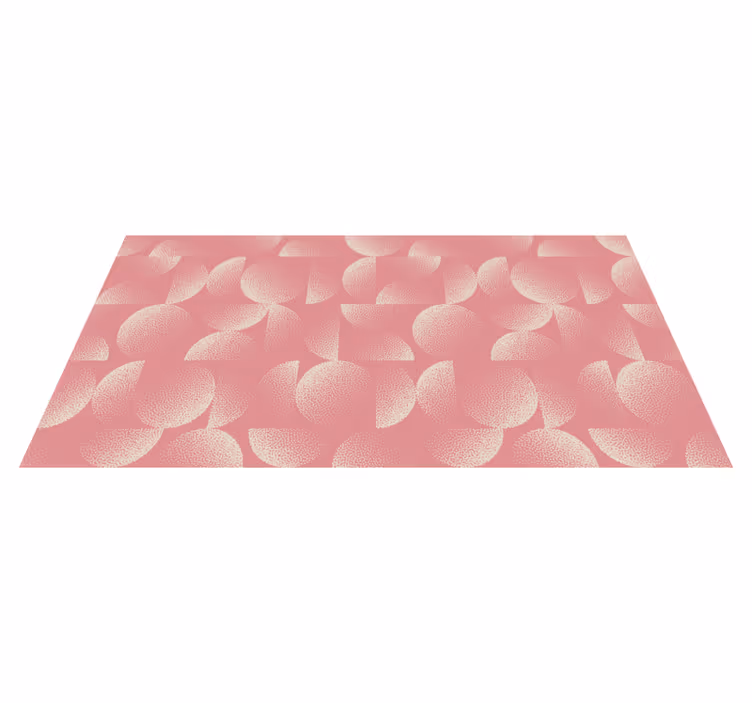 ダイニングルーム ビニールマット パステルセミサークル - TENSTICKERS