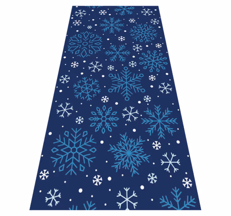 クリスマスの壁画雪の結晶 - TENSTICKERS
