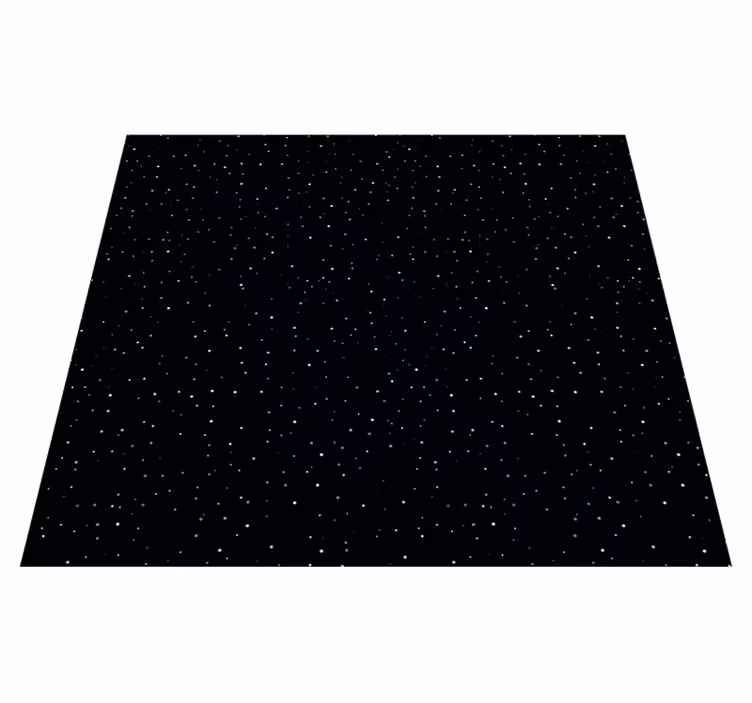 寝室 ビニールマット 星空 - TENSTICKERS