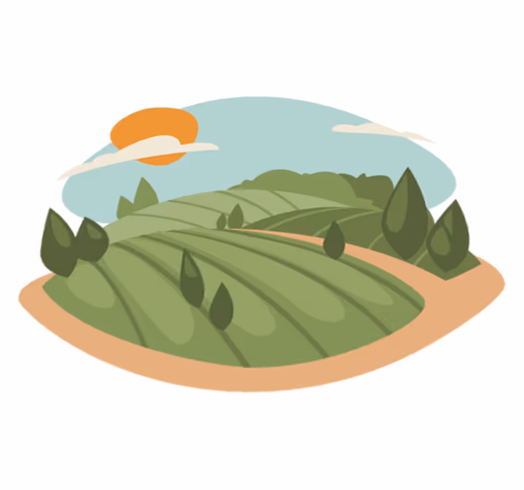 フォトミュラルネイチャー風景のイラスト - TENSTICKERS